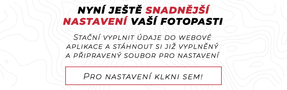 Nastavení fotopasti Venator BST886-2G